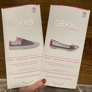 Gekks for sneakers and flats